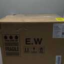 EspressoWorks All-In-One Espresso Machine with Milk Frother 7-Piece Set - Latte Maker Includes Grinder, Frothing Pitcher, Cups, Spoon and Tamper - Coffee Gifts (Stainless Steel) (01 - AEW1000  Silver)