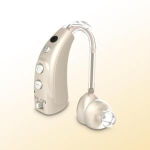 Rechargeable Hearing Aids for Seniors, 16-Channel Digital Hearing Amplifier for Adults with 4 Frequency Modes & 8-Level Volume Adjustment, Clear Sound Quality, gold
