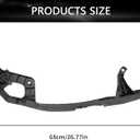 Front Headlight and Bumper Bracket Mount Support Retainer Kit Fit for 2008-2012 Honda Accord Sedan L4 2.4L, V6 3.5L Left and Right Side 71140TA0A00, 71190TA0A00, HO1066113