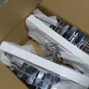 TOPIA HANGER 11.8 Inch White Wooden Pants Skirt Hangers for Kids Baby Toddler Children, Extra Thick Chrome Hooks & Anti-Wrinkle Premium Flat Clips 20 Pack CT09PW20