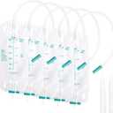 5Pcs 500ml Leg Bag Urinary Drainage Bag with Soft Straps, 17.7 Inch Flexible Catheter, Anti-Reflux Valve, Leak-Proof Seal, Comfortable and Durable Material Green