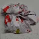 JISEN Christmas Crib Sheet Santa Claus Fitted Crib Sheet for Boys Girls Crib Mattress Cover Baby Sheet for Standard Crib and Toddler Mattress Soft Breathable Baby Bed Sheet for Neutral 52x28 Inch Grey