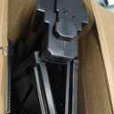 ARCHITECTURAL MAILBOXES Grand Haven Plastic, Mailbox and Post Kit, Black Extra Large