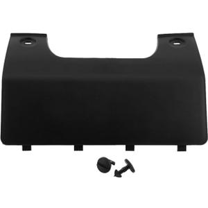 Towing Hook Cover, Black Car Rear Bumper Tow Towing Eye Hook Cover for LR3 2005-2009 LR4 2010-2012 DPO 500011PCL