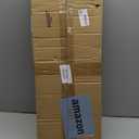 Jutom 6 Pack Adjustable Pedestal Stand Holder 8.5 x 11 Inch Heavy Duty Aluminum Sign Holder Vertical and Horizontal Sign Poster Stands Floor Standing Display for Advertisement Menu Display(Black)