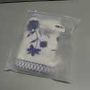 Women's Floral Embroidery Wide Strap Boho Crop Tops Square Neck Sleeveless Summer Cami Shots (White, L)