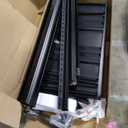 VEVOR Storage Shelves, 2000 lbs, 5 Tier Garage Storage Shelving, 18" D x 36" W x 72" H Adjustable Metal Shelves for Garage Shelves Utility Rack Shelf, Ideal for Kitchen, Warehouse, Basement, Black