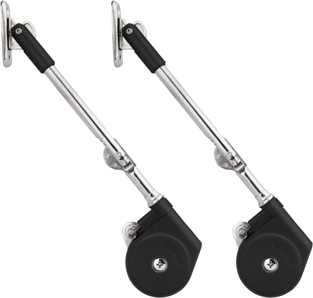 Lid Stay 105 Degree Open with Soft Close, Lid Support for Toy Box and Upward Top-Opening Flap Doors, Easy to Install (Pack of 2)