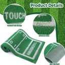American Football Table Runner Artificial Grass Decoration 16 x 71 Inch Grass Touchdown Game Days Table Centerpieces Decor for Football Party Favors Home Dinning Decor(16*71in)