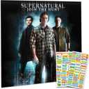Supernatural Calendar 2026 - Deluxe 2026 Supernatural TV Show Wall Calendar Bundle with Over 100 Reminder Stickers (Sam & Dean Winchester Gifts, Office Supplies)