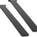Hidden Island Countertop Support Bracket 2 Pack Black 26 Inch Heavy Duty Granite Countertop Bracket Iron Island Support Brackets for Granite Quartz Wood