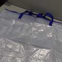 Bulletin Board Poster Storage Bag, Art Portfolio Bag, Portfolio Folder for Artwork, Artwork Storage Case for Poster, Bulletin Board, Scrapbook, Keepsake and Teaching Materials (26'' x 20'') (Blue)