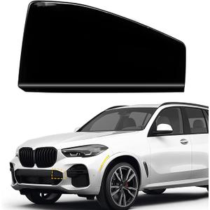 TOPUS Front Bumper Tow Hook Cover for BMW X5 G05 M Sport /M50i 2019-2022 Trailer Hook Eye Lid Cap (Black, Left Driver Side)