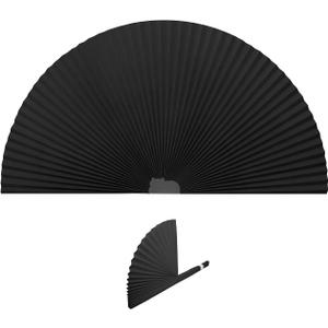Arch Window Shades Black Pleated Blinds Easy Cut and Install Pleated Shades Blackout Blinds Black (36"W x 72"H)