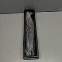 Lanvier 1 Inch Extra Long Hair Curling Iron with Ceramic Tourmaline Barrel, Professional Hair Curler up to 450F with Dual Voltage for Worldwild Use, Hair Waving Style Tool for Girls&WomenBlack