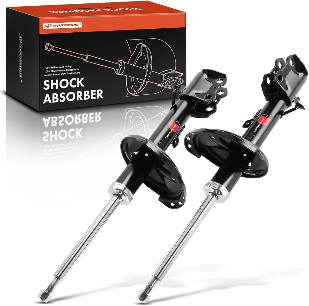 A-Premium Rear Pair [2] Strut Assembly Compatible with Toyota Highlander 2008-2013, Venza 2013-2016, AWD, Driver and Passenger Side