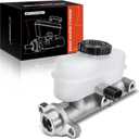 A-Premium Brake Master Cylinder with Reservoir and Sensor Compatible with Ford Vehicles - Mustang 1999-2003 3.8L, Mustang 2004 3.8L 3.9L, Power Brakes, with Traction Control - Replaces# F9ZZ2140DA