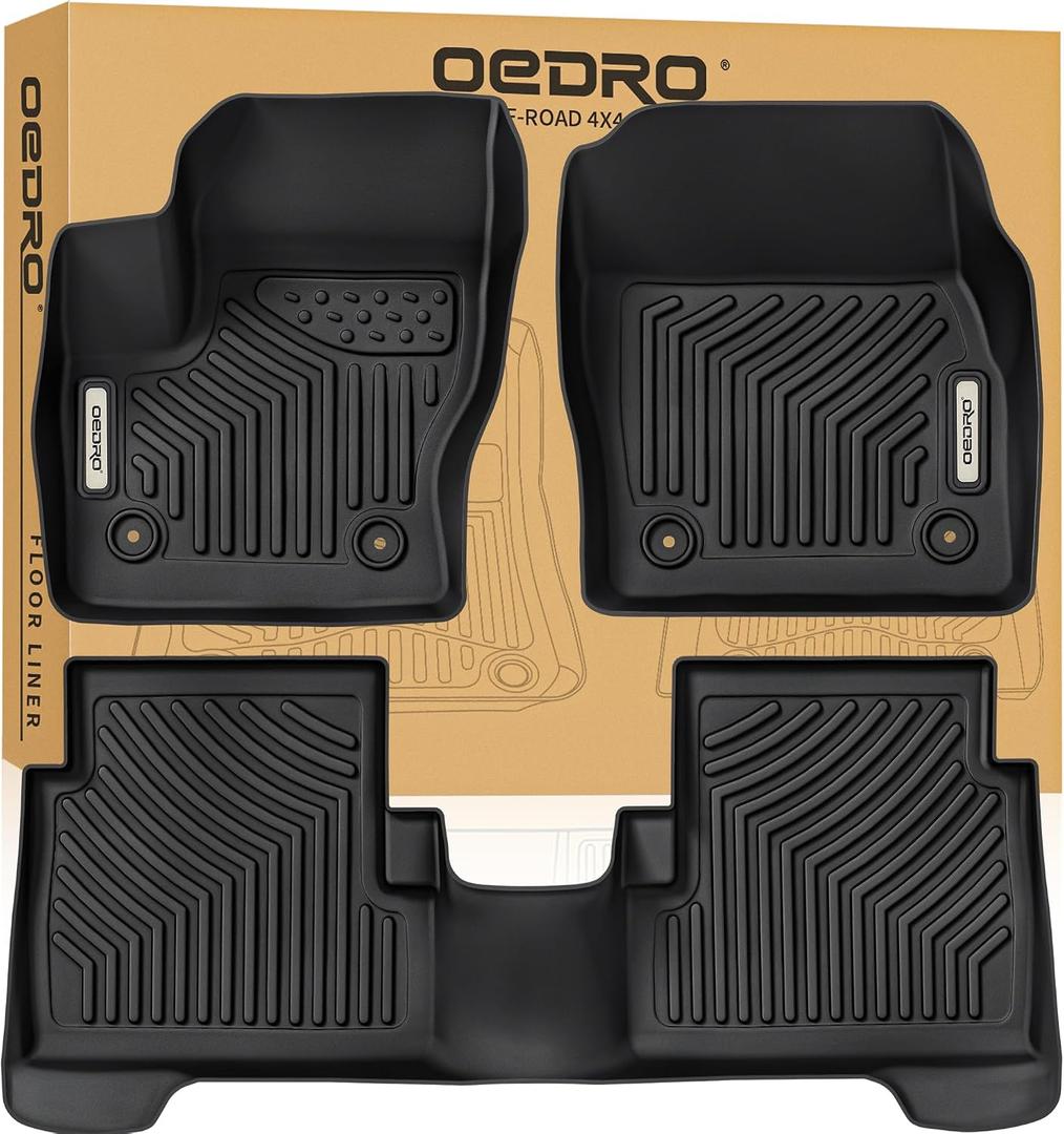 OEDRO Floor Mats Fit for 2013-2019 Ford Escape, 2013-2018 Ford C-Max
All-Weather Protection TPE Floor Liners Accessories Includes 1st and 2nd Row
Visit the OEDRO Store