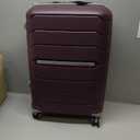Samsonite Freeform Medium Luggage with Dual 360 Spinner Wheels - Checked Suitcase - TSA Lock, Airline-Approved - Lightweight Durable Polypropylene Expandable Hardshell - Amethyst Purple
