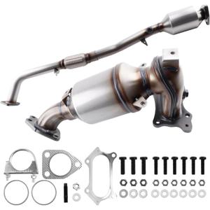 Catalytic Converter Compatible with 2013-2017 Accord, 2015-2019 TLX 2.4L, 55715, 643137, 1859316827, Manifold Catalytic Converter