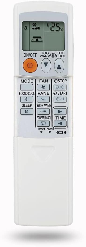 Replacement Remote Control for Mitsubishi Air Conditioner E12E79426 MSY-GL18NA-U1 MUY-GL18NA MS-A09WA MS-A12WA MSY-A15NA MSY-A17NA MS-A09WA-1 MS-A12WA-1 MSY-A15NA-1 MSY-A17NA-1