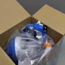 PLAY Airplane Toy for Kids - Toddler Airplane Toys Travel Plane Toys for Kids 2+ Years Old with Small Figures & Baggage Carrier, Musical Toy Airplane with Lights for Boys Girls Gifts Birthday (Blue)