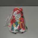 Idefair Merry Christmas Banners with Led String Lights,Christmas Door Decorations Outdoor Indoor New Year Welcome Red Xmas Porch Sign Hanging for Home Wall Holiday Party Decor(Color Lights)