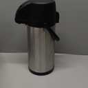 Airpot Coffee Dispenser Thermal with Pump,3L/102 Oz Insulated Stainless Steel Large Airpot Coffee Carafe Lever Action for Hot/Cold Water,Thermal Carafe for Hot Cocoa for Parties (101.4 Ounces)