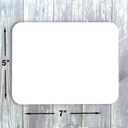 Hamilco White Cardstock Thick Paper - Blank Index Flash Note & Post Cards with Rounded Corners - Greeting Invitations Stationery 5 X 7" Heavy weight 80 lb Card Stock (100 Pack)