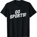 Go Sports! - Funny T-Shirt 2XL Ladies