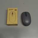 TECKNET Wireless Mouse, 2.4G Quiet Computer Mouse with USB Receiver, 4 Buttons Portable Cordless Mice for Chromebook, Laptop, PC, Mac, 800/1200/1600 DPI - Grey
