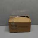 2 Cup Round Glass Food Storage Containers with Airtight Lids,16oz Round Glass Soup Container, BPA free Small Food Storage Containers for Leftover. Microwave, Freezer, Dishwashe safe-4pack