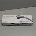 MEGAWISE Cordless Back Massager for Shoulders, Waist, Legs, Rechargeable 3200mAh Battery, 5 Speed and 5 +2 Massage Nodes 5 Hard, 2 Silicone Nodes, Massage While Moving Around (Off White Cordless)