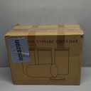 4 Pack 42oz Glass Jars with Bamboo Lids,Glass Storage Containers with Lids,Clear Airtight Food Storage Jar for Flour,Oat,Coffee,Tea,Sugar,Cookies,Pantry Organizers 3mm Thick Canisters