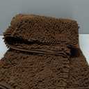 Muddy Mat | Super Absorbent Door Mat Indoor, Microfiber Quick Dry Chenille Entryway Rug, Non-Slip Front Door Mat, Indoor Mats for Entryway, Machine Washable Pet Rug, Chocolate Brown 3ft x 8ft