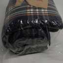 Wrangler- Queen Comforter Set, Reversible Bedding with Matching Sham(s), Yellowstone Inspired, Casual Home Dcor (City Flats Plaid Navy, Queen)