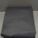 BONZER Extra Wide Room Divider Curtain Total Privacy Wall Grommet Top Thermal Insulated Blackout Curtains for Slide Window, 108L x 108W Inch (9L x 9W ft), 1 Panel, Dark Grey