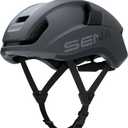 Sena S Mesh Intercom Smart Road Cycling Helmet (Matte Gray, Medium)
