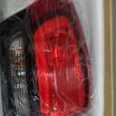 Left Driver Side Outer Tail Lights Assembly Compatible with 2014-2022 Jeep Grand Cherokee SRT Taillights Rear Brake Lamp, Replace OE#68236105AB, Black Frame