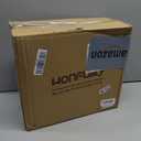 WONFUlity Hexagon Floating Shelves Honeycomb Shelves Wall Mounted Wood Farmhouse Storage Wall Shelf for Bathroom, Kitchen, Bedroom, Living Room, Driftwood Finish Decor, Dark Brown