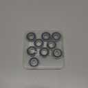 6001RS Ball Bearing Double Sealed Deep Groove Ball Bearings 28mm/1.1" Outer Dia - 10pcs