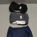 Wegreeco Washable Male Dog Belly Band - Pack of 3 - Washable Male Dog Belly Wrap, Small Doggie Dog Diapers Male for Doggy Puppy (Black, Charcoal, Navy, Small)