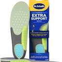 Dr. Scholl's Extra Support Shoe Insoles for Women, Size 6-10, 1 Pair: Designed for Plus-Size and Tall Women, Arch Inserts - Helps Reduce Lower Back Pain and Foot & Leg Fatigue (Green)