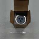 2 Pack K Cups Reusable Coffee Pods for Ninja Dual Brew Coffee Maker Stainless Steel cup Body+Plastic Cup Lid Permanent K Cups Filters Compatible with Ninja CFP201 CFP301 Dual Brew Pro Machine