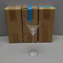 Luigi Bormioli Crescendo 10 Oz Martini Glasses, Set of 4, Crystal Cocktail Glasses, Dishwasher Safe Martini Glass, Made in Italy