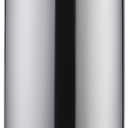 8 Gal/30L Round Stainless Steel Trash Can with Soft-Close Lid, Step-On Garbage Bin with Removable Inner Bucket, Kitchen, Office, Bathroom Recycle Bin