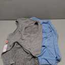 KYEESE 2Pack Dog Shirt with Reflective Stripe Athletic Tank Top Pet T Shirt Stripe Athletic Tank Top Sleeveless Vest Dog Clothes for Medium Large Dog,Grey+Blue,3XL (XXX-Large (55-75lbs))