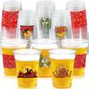 50Pcs Western Cowboy Plastic Cups,12 OZ Disposable Cowboy Themed Drinking Cups for Western Themed Parties, Tailgate Events,Christmas Wedding Birthday Rodeo Party Supplies Decorations Favors