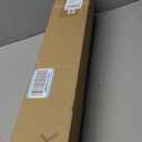 Persilux No Drill Blackout Roller Shades for Window, White, 46 1/2"W x 72"H