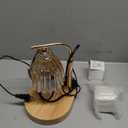 Christmas Gifts for Women Candle Warmer Lamp with Adjustable Height, Timer & Dimmer, Birthday Gifts for Women, Elegant Gift Box & Greeting Card, Candle Lamp with 2 Bulbs for Home Decor/Bedroom/Office (Amber)